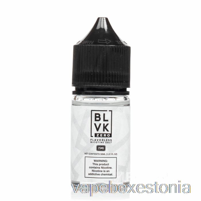 Vape Box Estonia Maitsetu - Blvk Sool - 30ml 50mg